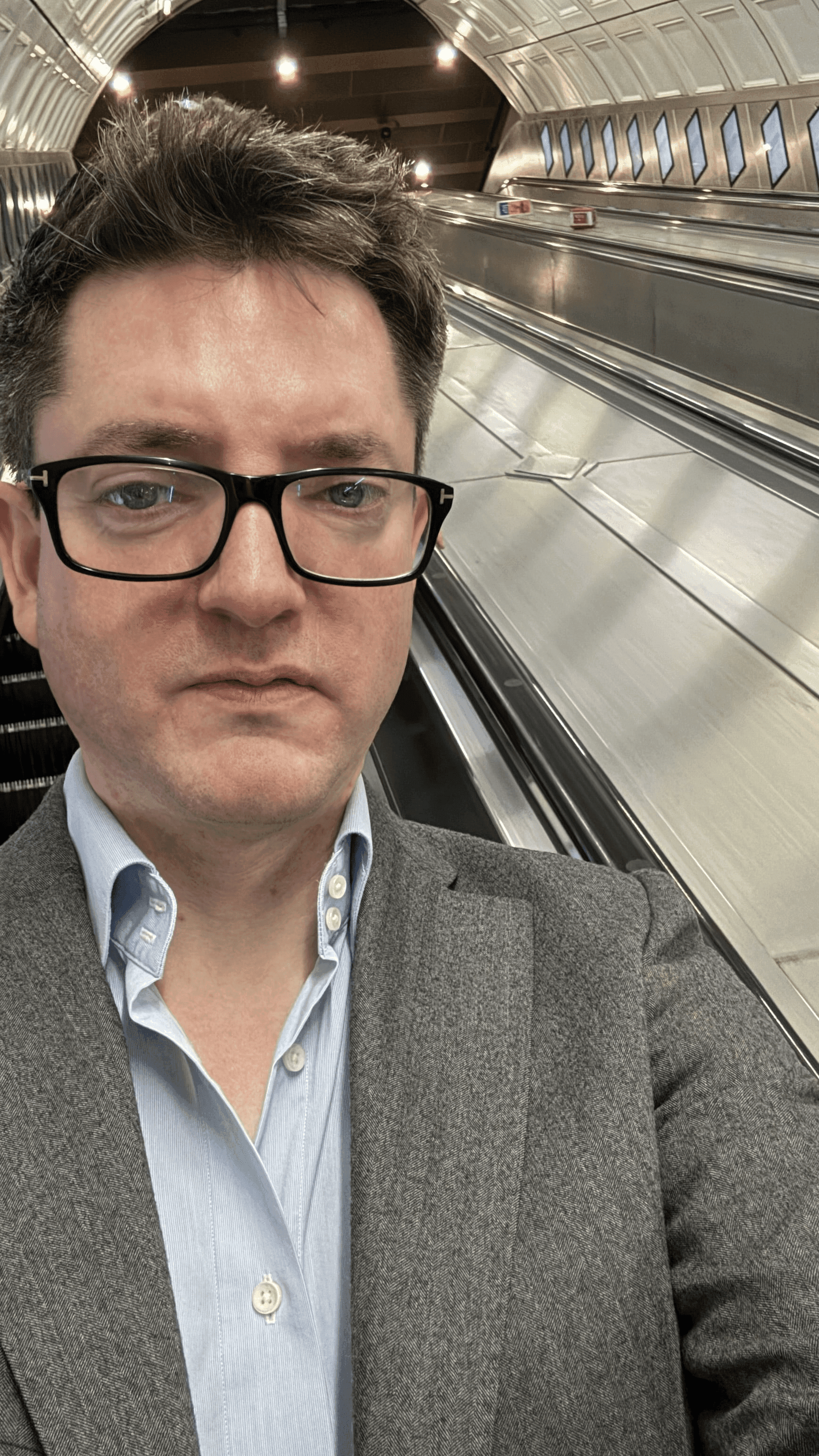 Before: original photo for AI headshot conversion