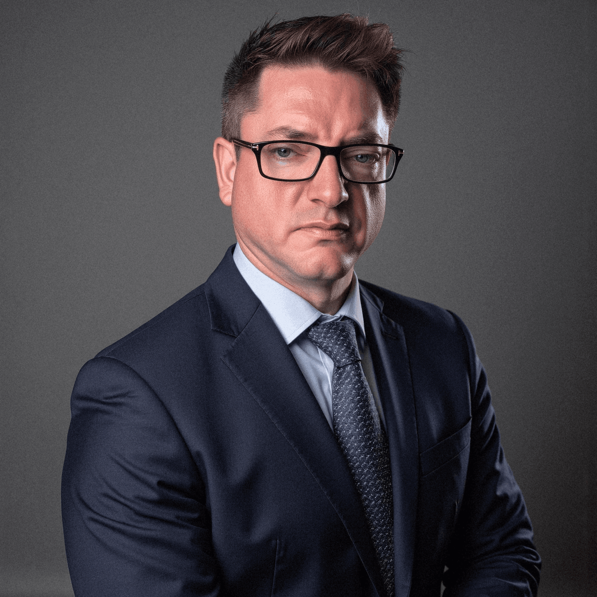 Professional man headshot - Creative style