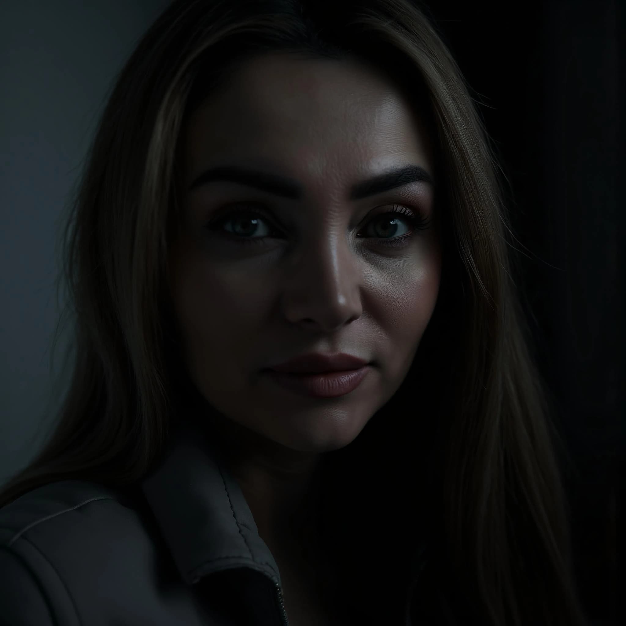 Professional headshot example: Woman Indoor Jacket Closeup Face — LinkedInHeadshots.ai